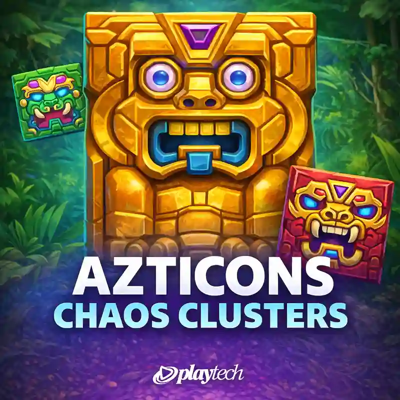 Azticons Chaos Clusters slot game preview at 18jl